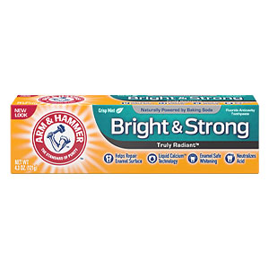 Arm & Hammer Bright & Strong Truly Radiant Toothpaste - 4.3oz